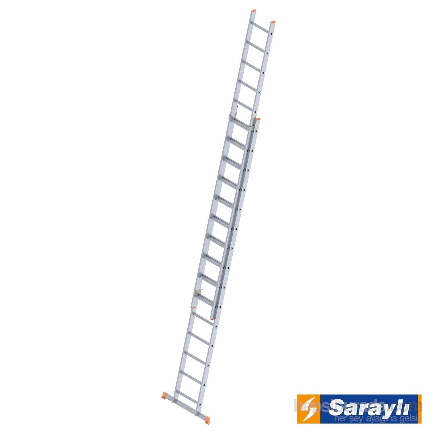 2 X 15 END.SÜRGÜLÜ MERDİVEN 818 cm SARAYLI
