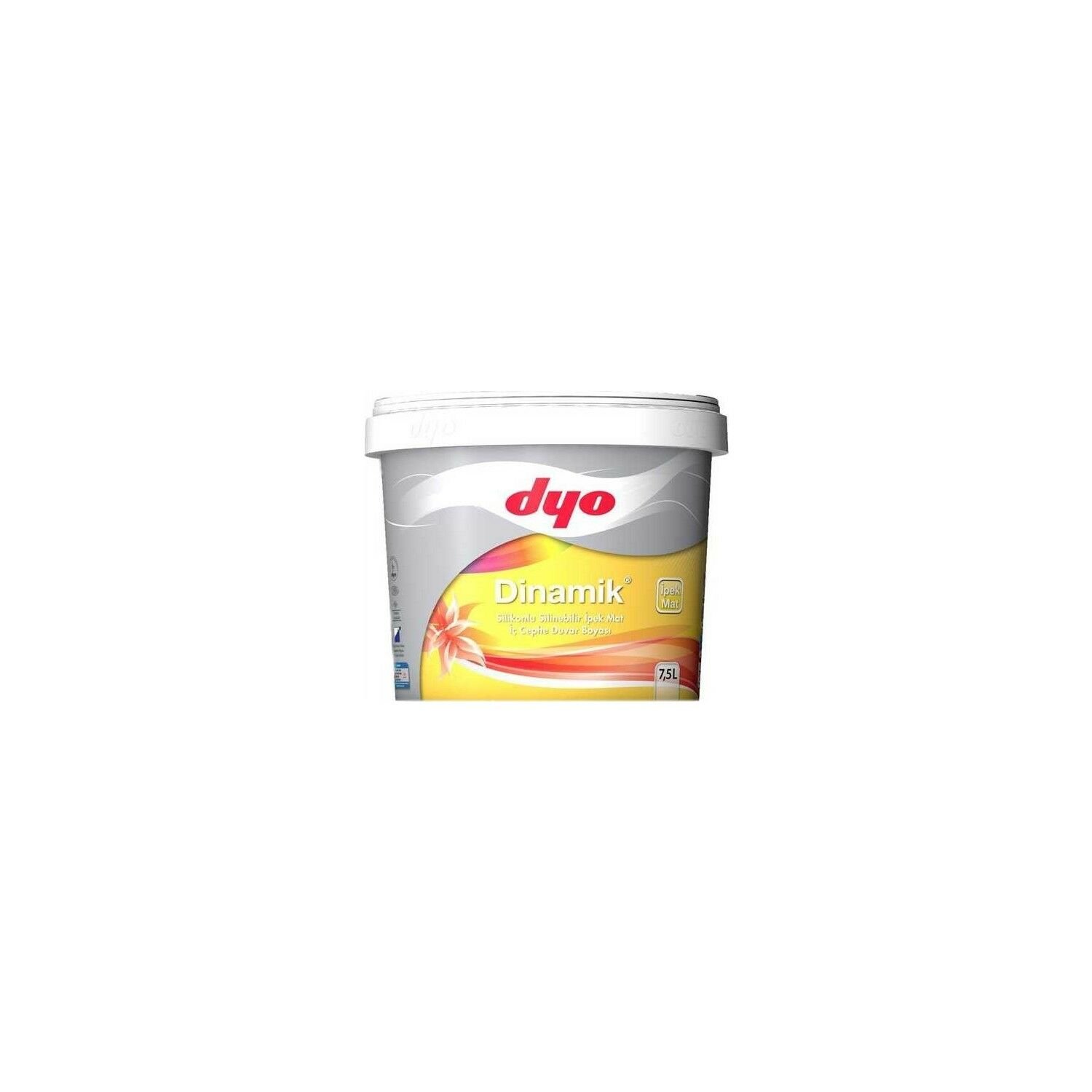 7,5 lt. 0001 BEYAZ DİNAMİK SİL.PLS.