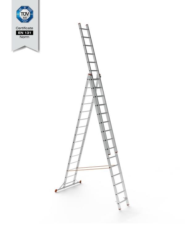 3x15 A Tipi Sürgülü Merdiven 12,27 Metre