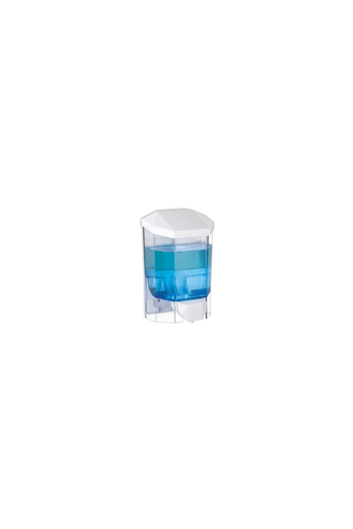 Tekli Plastik Şeffaf Sıvı Sabunluk 500 Ml 13434