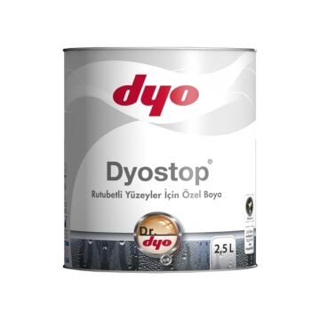 DYOSTOP RUTUBET BOYASI  2,5 lt.  0001  BEYAZ