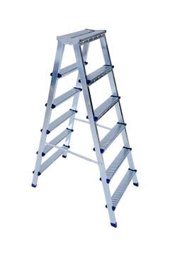 6 X 6 ÇİFT TARAFLI METAL MERDİVEN