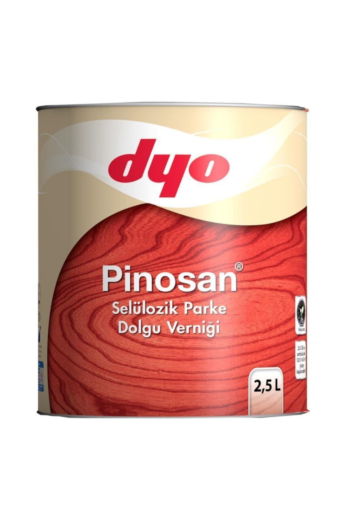 Pinosan Selülozik Parke Dolgu Verniği 2,5 Lt.