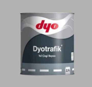 DYOTRAFİK 2,5 lt. BEYAZ YOL ÇİZGİ BOYASI