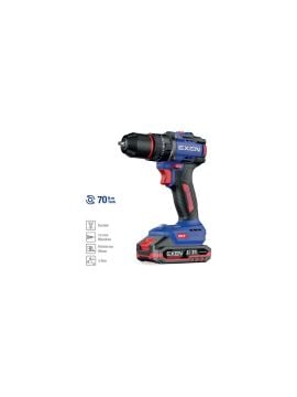 Exen En 272 Ds Kömürsüz Darbeli Şarjlı Matkap