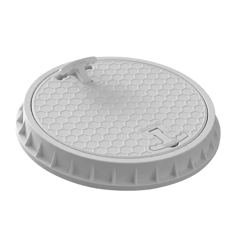Lux Wares 500 mm Rögar Kapağı Yuvarlak