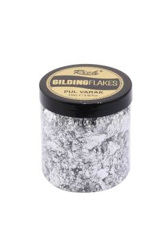 RICH Gilding Flakes Pul Varak Gümüş