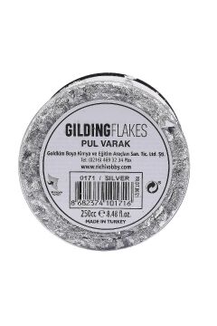 GILDING FLAKES PUL VARAK GÜMÜŞ