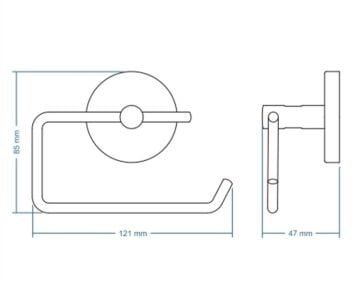 Natura Tuvalet Kağıtlık Kapaksız Deppot