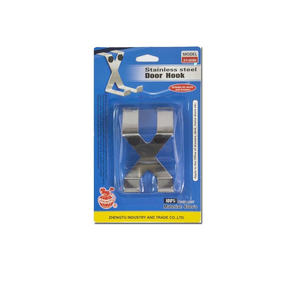 Pazlanmaz Çelik Mat  Kapı Arkası Askısı