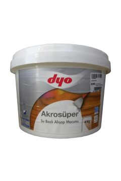 Akrosüper Ahşap Macunu 4 Kg