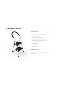 2' li PRATİK MEGA METAL MERDİVEN