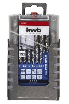 KWB Metal Matkap Uç Seti 19 parça