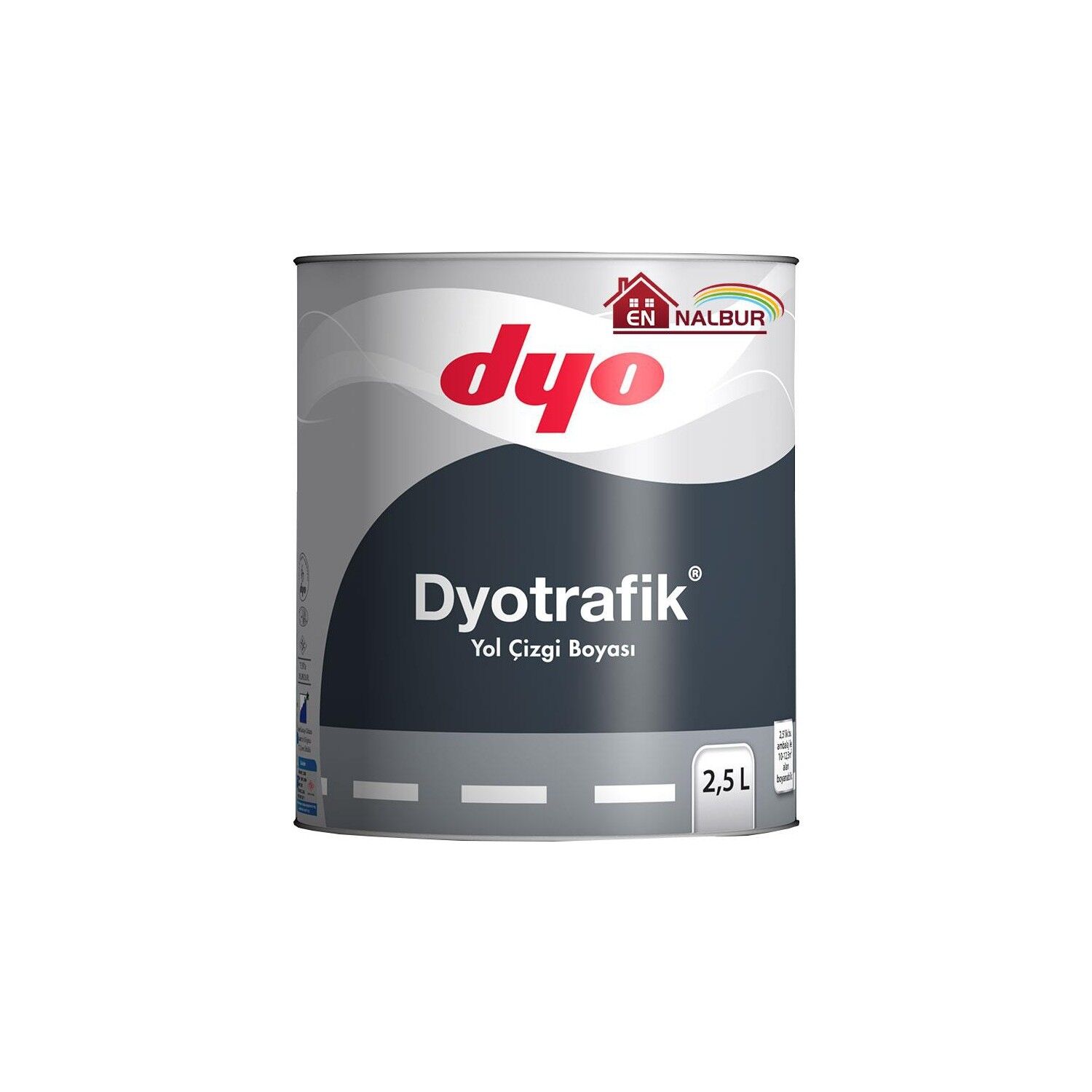 Dyotrafik 2,5 Lt. Sarı Yol Çizgi Boyası