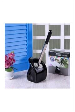 Seramik Tuvalet Fırçası - Siyah