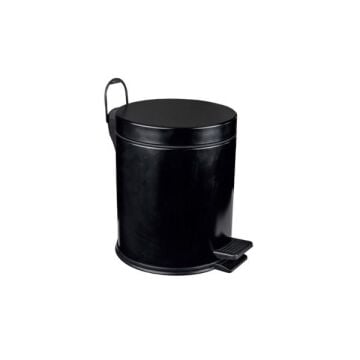 3 Lt.Standart Çöp Kovası Boyalı Siyah Maxiflow