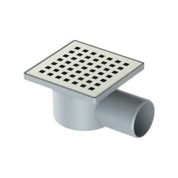 Maxiflow Yandan Çıkışlı Yer Süzgeci Krom 10x10