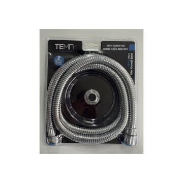 Tema Banyo Duş Hortumu Lüx Kromajlı Örgülü Spiral 180 cm