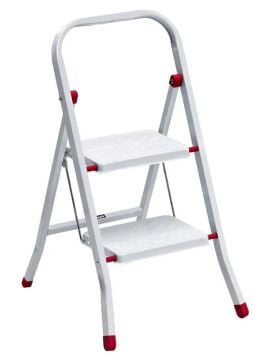 2 'LÜ PRATİK METAL  MERDİVEN (1632)