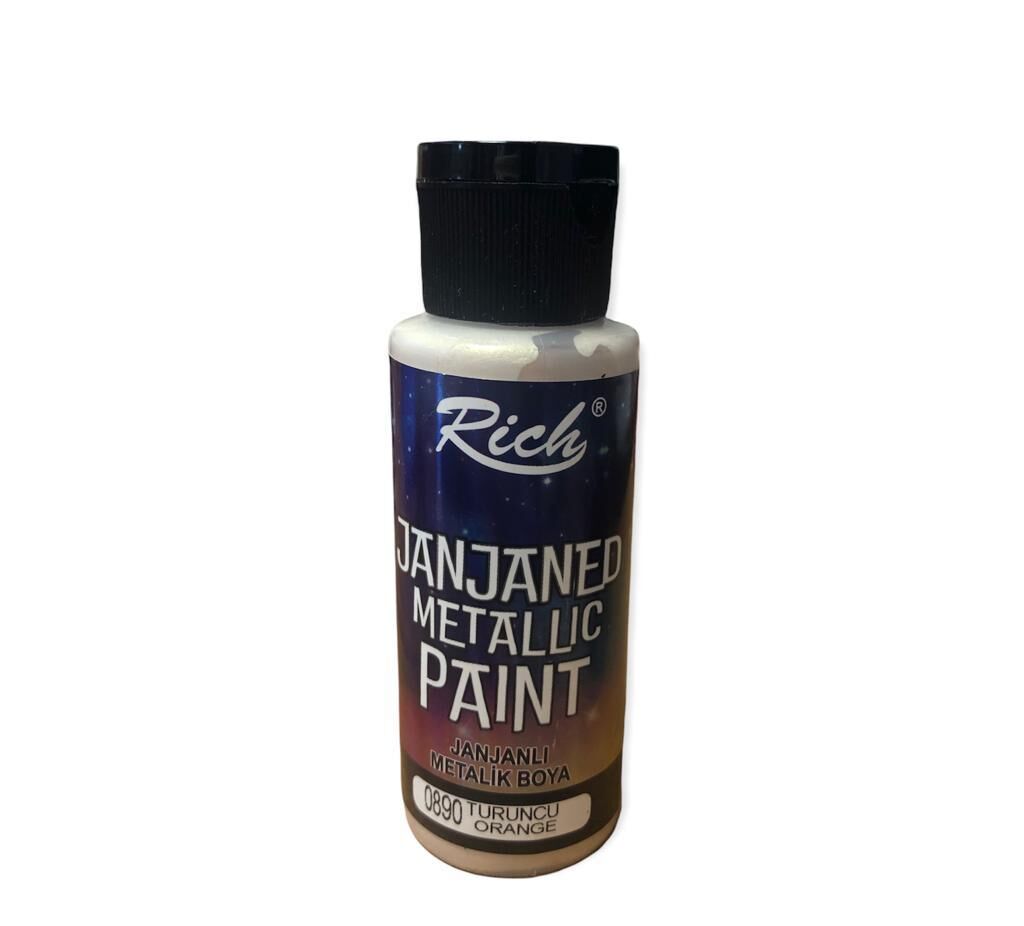 AKRİLİK JANJANLI MET. BOYA 70 CC TURUNCU